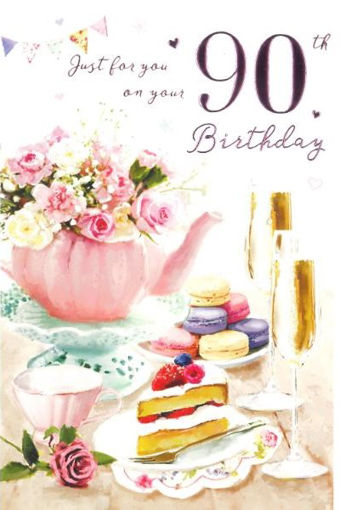 Picture of 90TH BIRTHDAY CARD